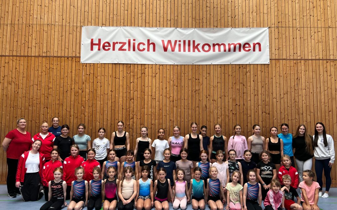 Gemeinsamer Trainingstag der Sportakrobatik